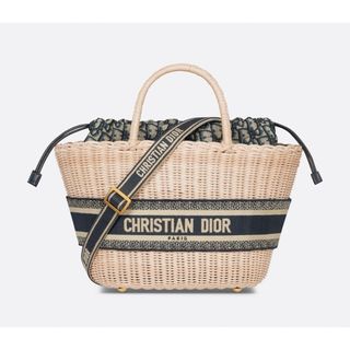 Christian Dior - 新作 新品 ディオール パニエ シャポーバッグ ウィッカー オブリーク