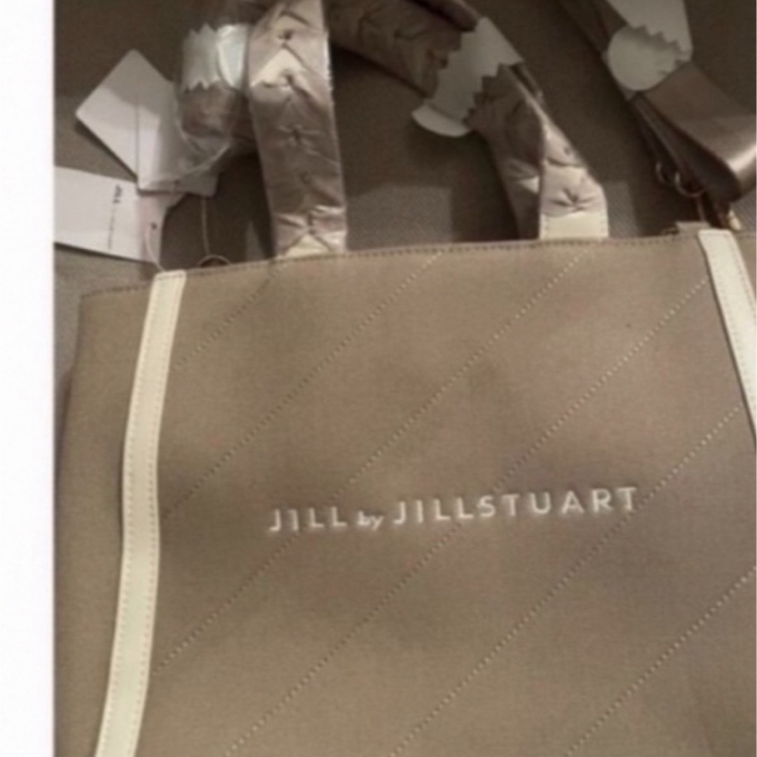 JILL by JILLSTUART(ジルバイジルスチュアート)のジルバイジルスチュアート　トリミングトートバッグ レディースのバッグ(トートバッグ)の商品写真