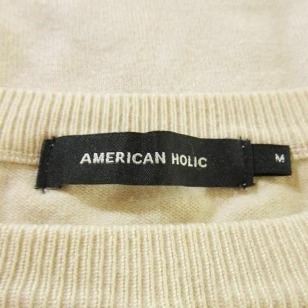 AMERICAN HOLIC(アメリカンホリック)のアメリカンホリック ニット セーター 長袖 M 220801AH3A レディースのトップス(ニット/セーター)の商品写真