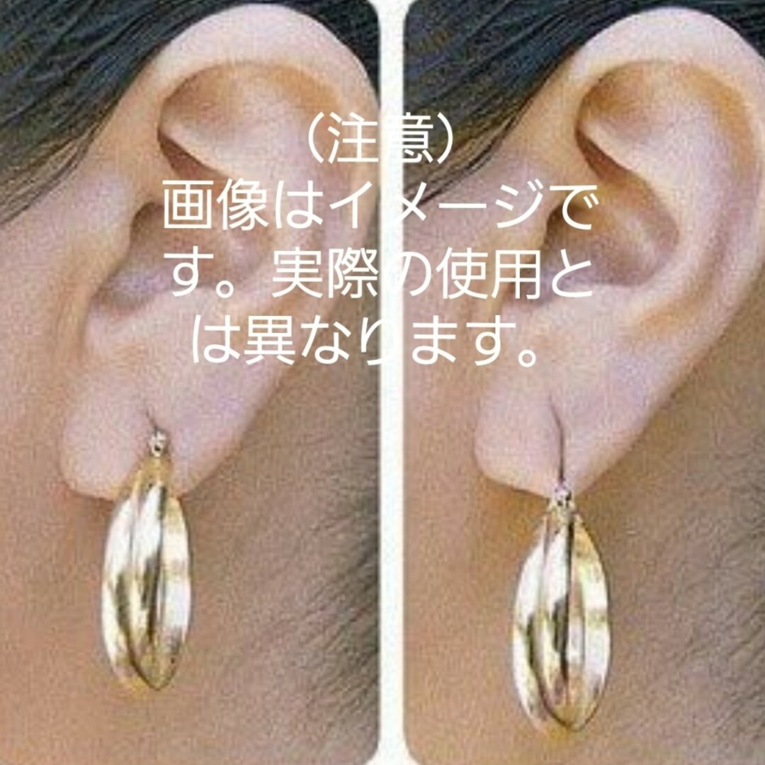 ピアス　円盤キャッチ 　ゴールド　下向き防止１０ペア２０個セット　まとめ買い可能 レディースのアクセサリー(ピアス)の商品写真