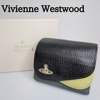 ヴィヴィアンウエストウッド(Vivienne Westwood)のヴィヴィアンウエストウッド 折り財布 ダブルフラップ バイカラー(財布)