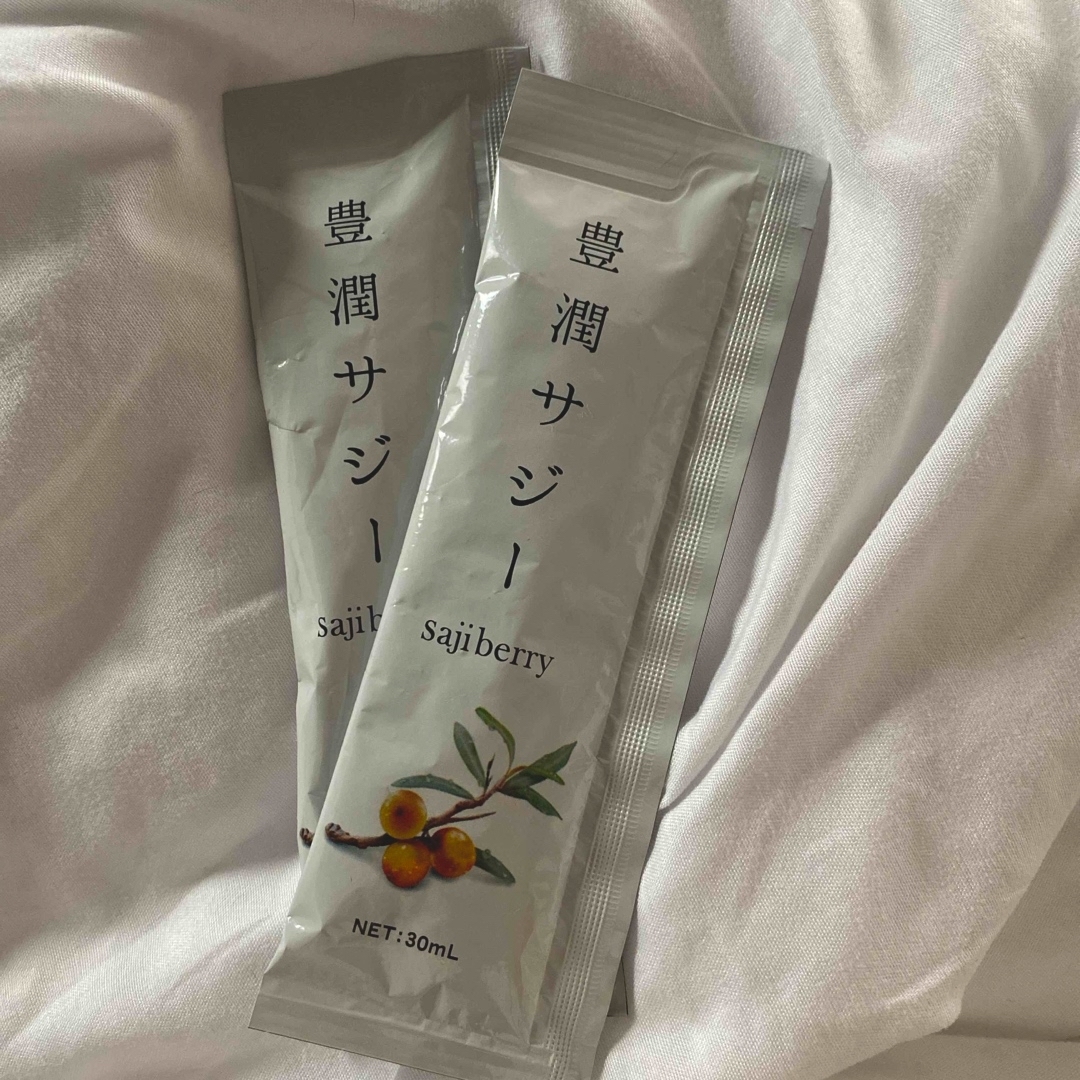 豊潤サジー 試供品 お試し スティック 30mL 食品/飲料/酒の健康食品(その他)の商品写真