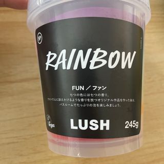 ラッシュ(LUSH)のLUSH rainbow fan(ボディソープ/石鹸)