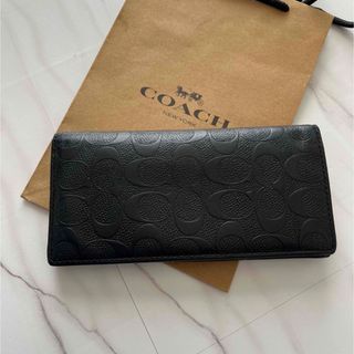 コーチ(COACH)の319 極上美品 COACH コーチ 2つ折り 長財布(財布)