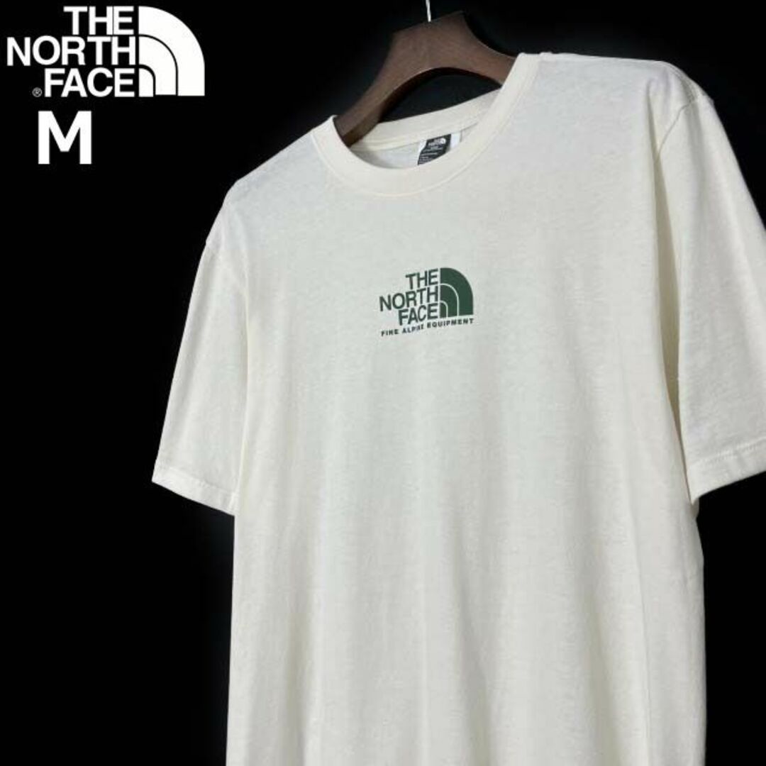 THE NORTH FACE(ザノースフェイス)のノースフェイス 半袖 Tシャツ US ハーフドームロゴ(M)白 180902 メンズのトップス(Tシャツ/カットソー(半袖/袖なし))の商品写真