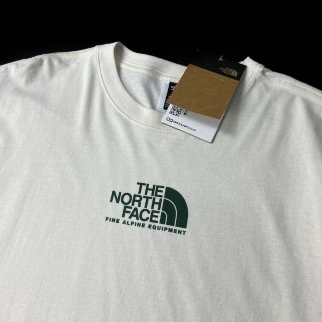 THE NORTH FACE(ザノースフェイス)のノースフェイス 半袖 Tシャツ US ハーフドームロゴ(M)白 180902 メンズのトップス(Tシャツ/カットソー(半袖/袖なし))の商品写真