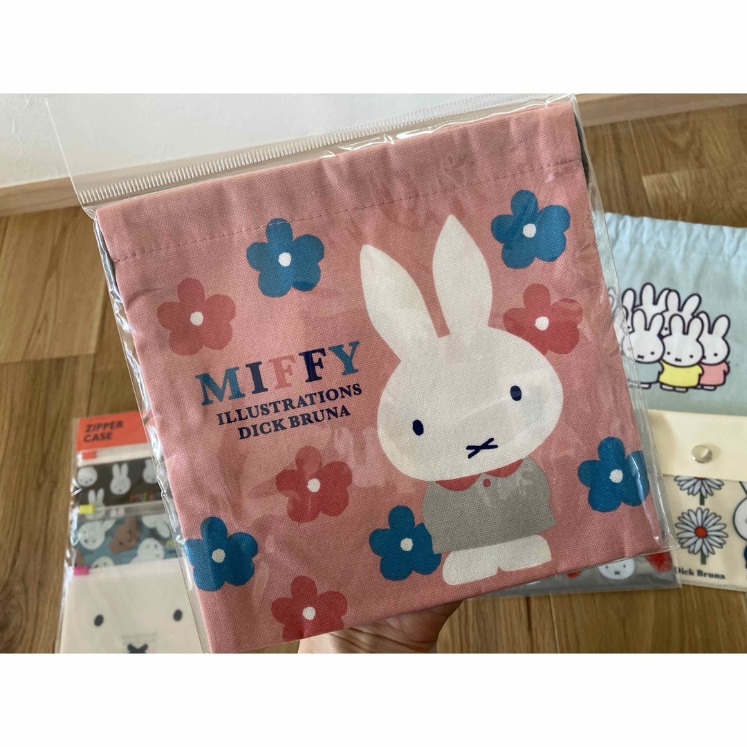 miffy(ミッフィー)のミッフィー 巾着 インテリア/住まい/日用品の収納家具(その他)の商品写真
