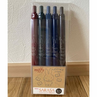 サラサ(さらさ)のビーエスエス ミッフィー サラサ 水性ボールペン 0.5 ビンテージカラー 5色(ペン/マーカー)