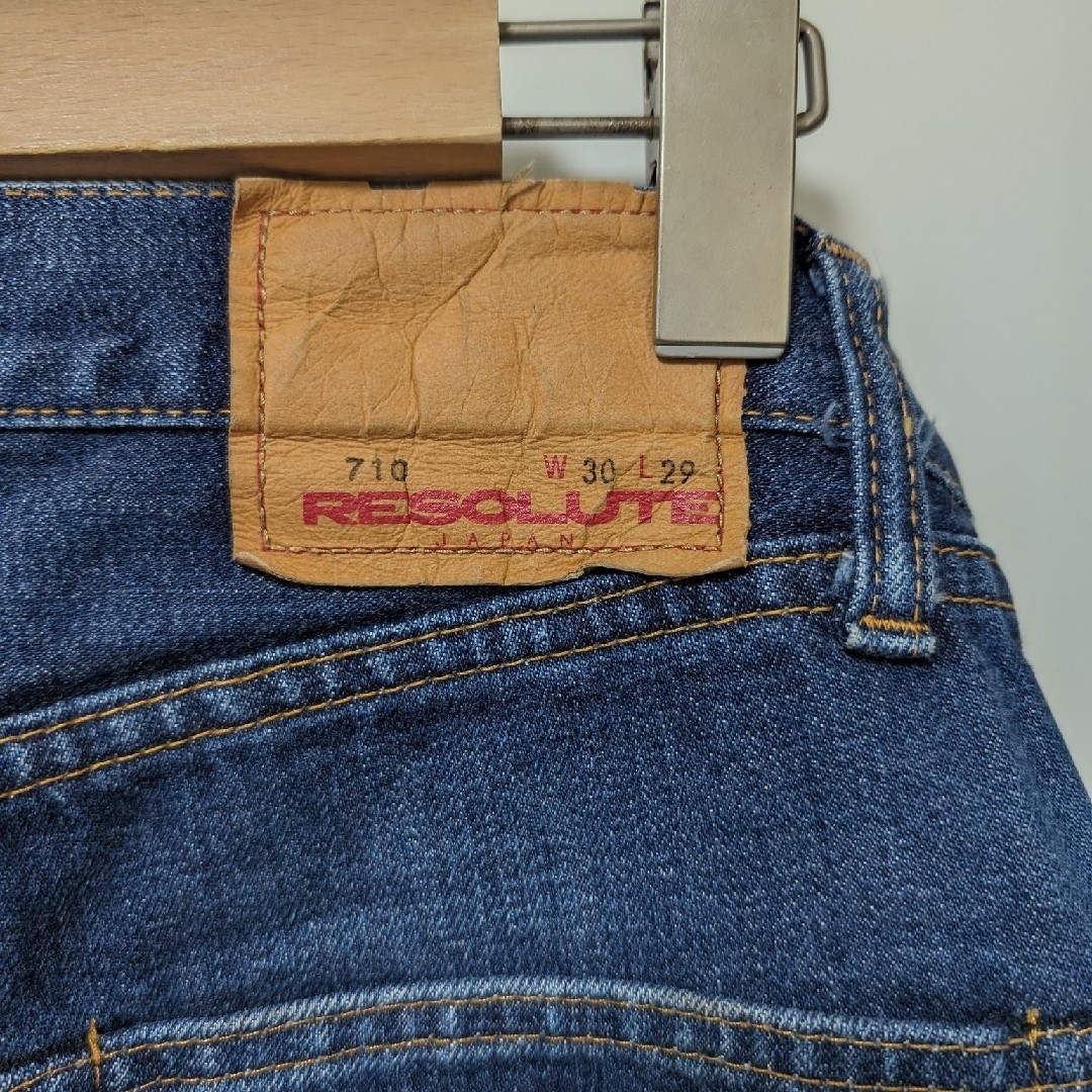 RESOLUTE(リゾルト)のRESOLUTE リゾルト710 ストレート デニム メンズのパンツ(デニム/ジーンズ)の商品写真
