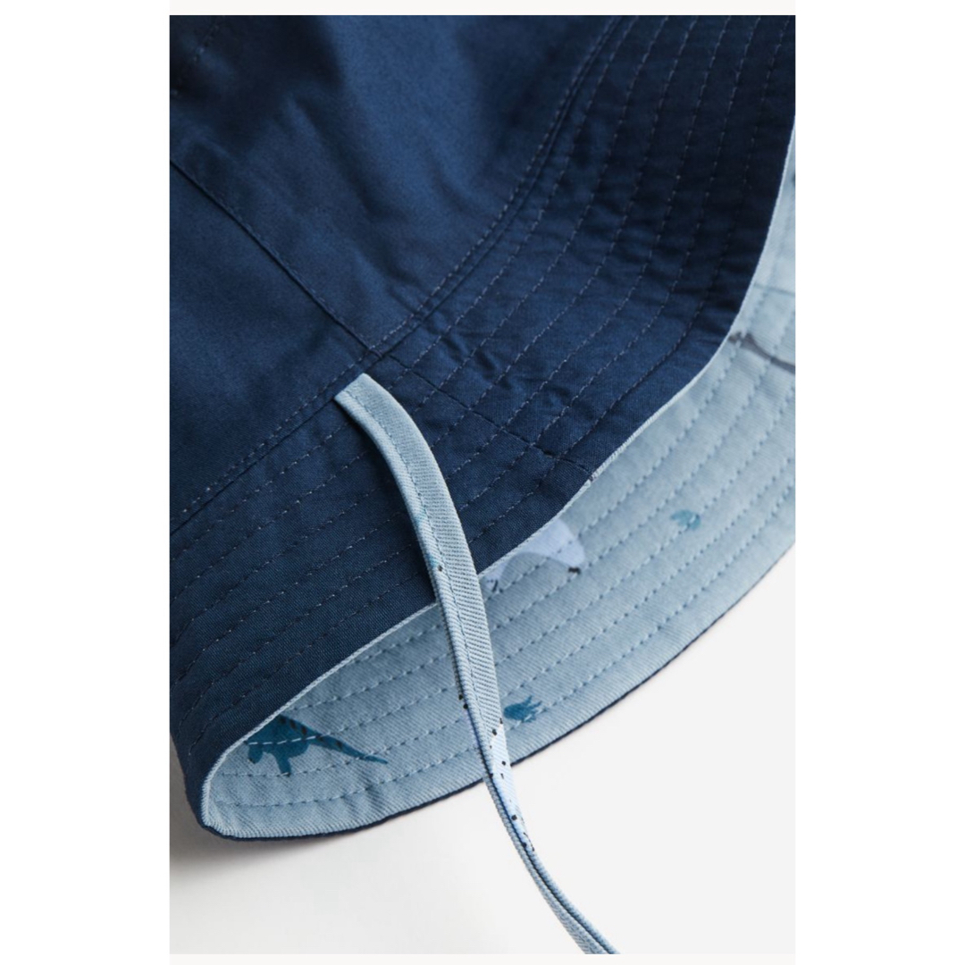 H&M(エイチアンドエム)のH&M リバーシブルバケットハット キッズ/ベビー/マタニティのこども用ファッション小物(帽子)の商品写真
