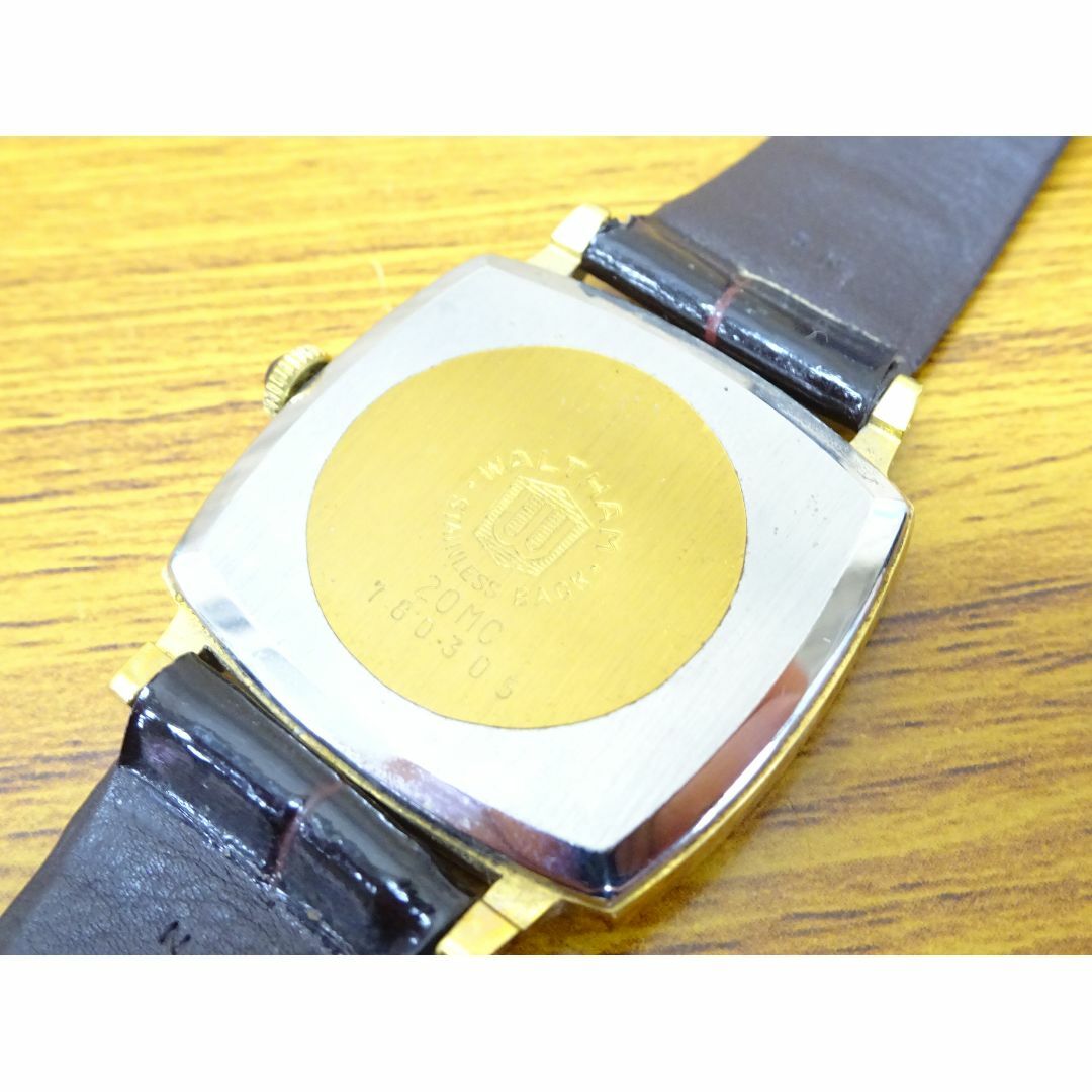 Waltham - K名052/ ウォルサム マキシム 手巻 稼働 腕時計 20MC Waltham - K名052/ ウォルサム マキシム 手巻 稼働 腕時計 20MC