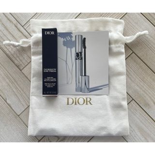 ディオール(Dior)のDIORSHOWマスカラ ブラック サンプル ポーチ付き(マスカラ)