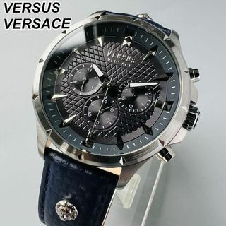 ヴェルサーチ(VERSACE)のヴェルサス ヴェルサーチ 腕時計 新品 メンズ クォーツ ブラック 高級ブランド(腕時計(アナログ))