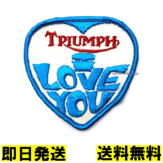 70s トライアンフ ワッペン/triumphボンネビル6tサンダーバードtr6(その他)