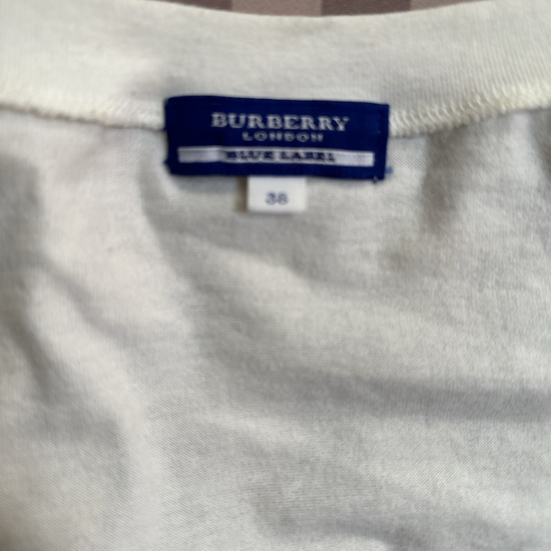 BURBERRY BLUE LABEL(バーバリーブルーレーベル)のBurberry Blue label スパンコールＴシャツ レディースのトップス(Tシャツ(半袖/袖なし))の商品写真