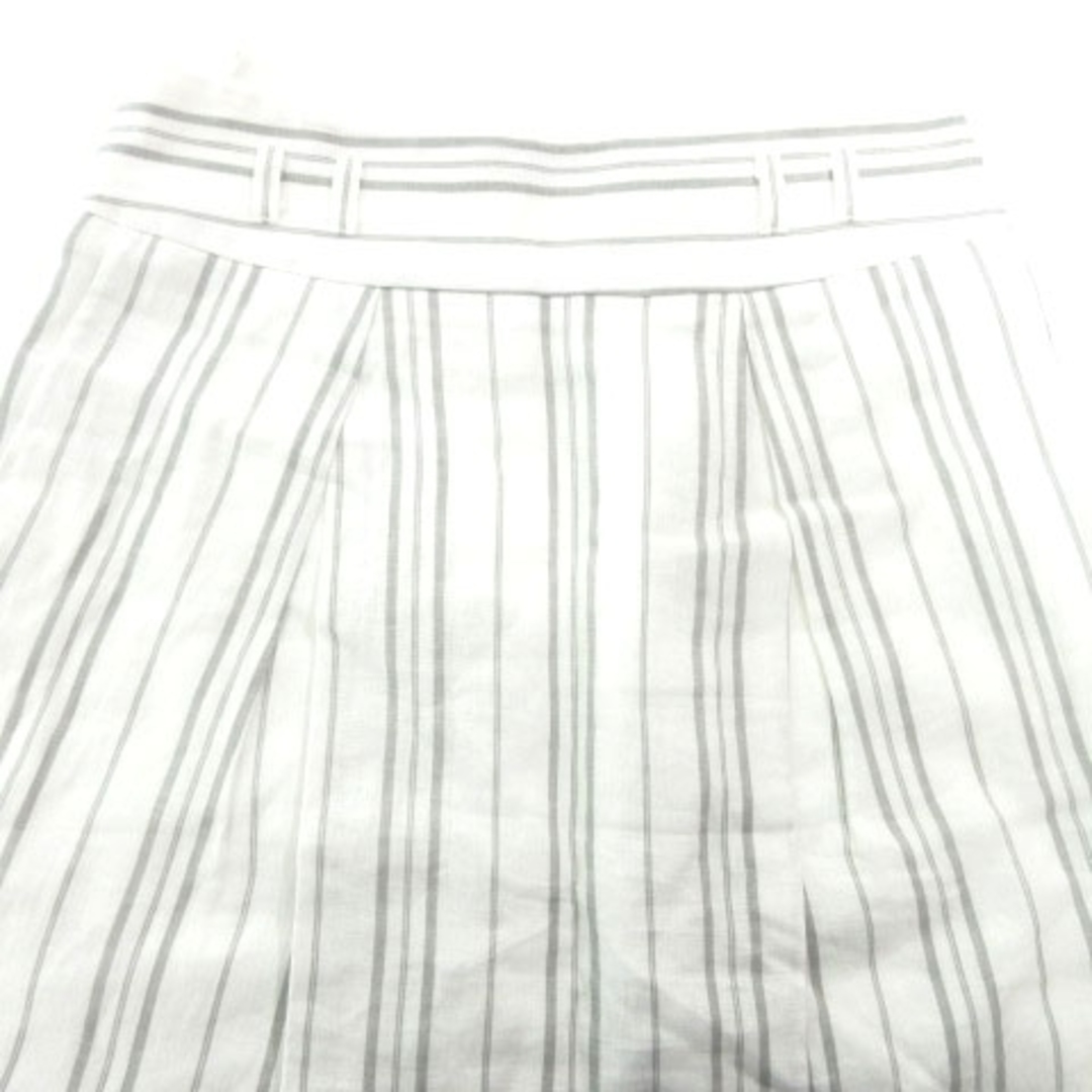 other(アザー)のファビアナフィリッピ リネン スカート ストライプ 薄手 XXS IBO49 レディースのスカート(ひざ丈スカート)の商品写真