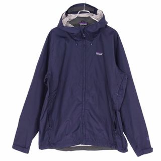 パタゴニア(patagonia)のパタゴニア PATAGONIA ジャケット トレントシェル ブルゾン マウンテンパーカー ナイロン ジップアップ アウター メンズ XL ネイビー(その他)