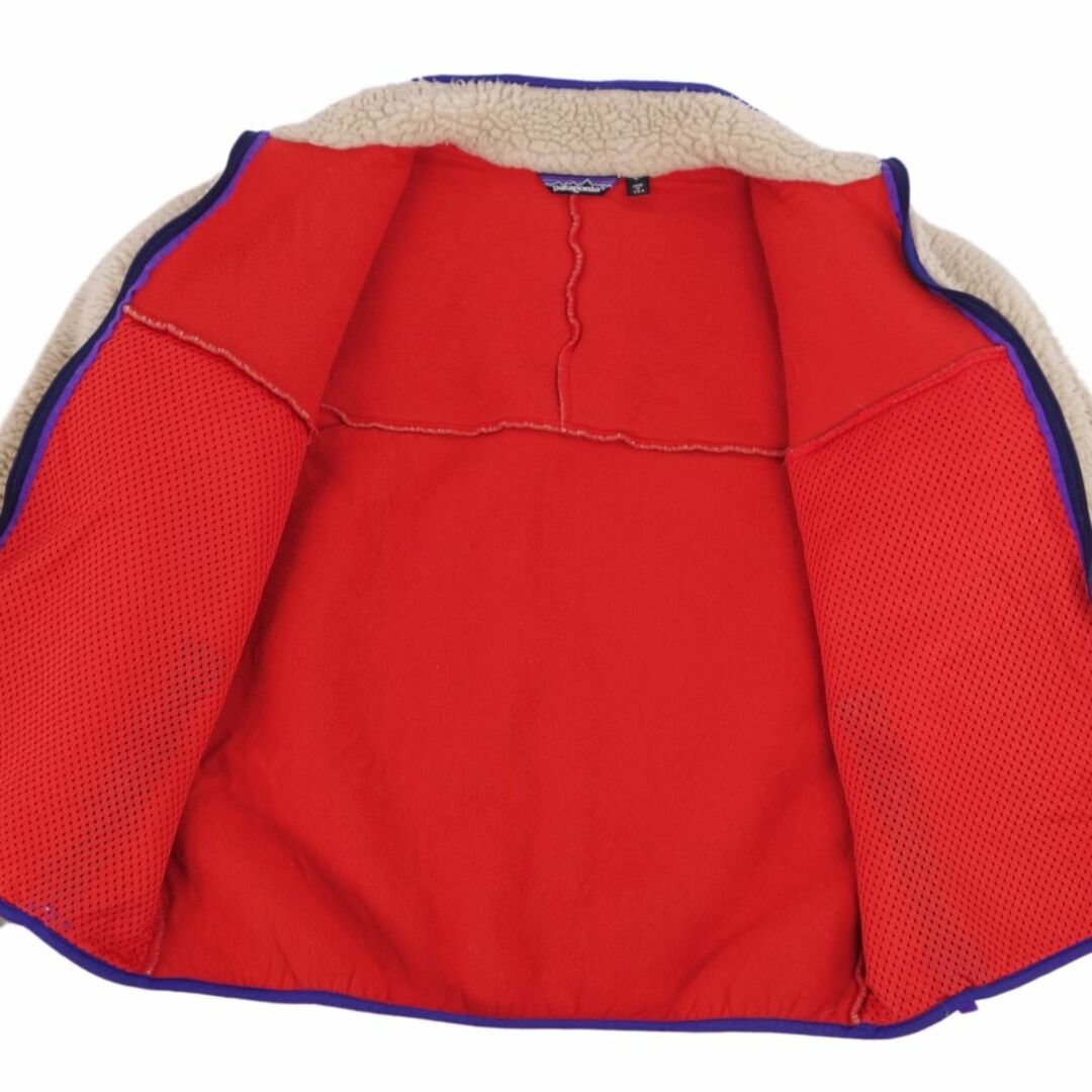 patagonia(パタゴニア)の美品 1988年パタゴニア PATAGONIA ジャケット レトロパイルカーディガン 23011 F8 88年 アウター メンズ アメリカ製 L ベージュ/ブルー メンズのジャケット/アウター(その他)の商品写真