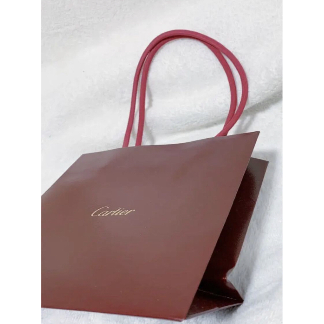 Cartier(カルティエ)のカルティエ ショップ袋 紙袋　ショッパー　封筒付き　Cartier ショップ袋 レディースのバッグ(ショップ袋)の商品写真