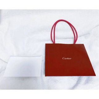 カルティエ(Cartier)のカルティエ ショップ袋 紙袋　ショッパー　封筒付き　Cartier ショップ袋(ショップ袋)