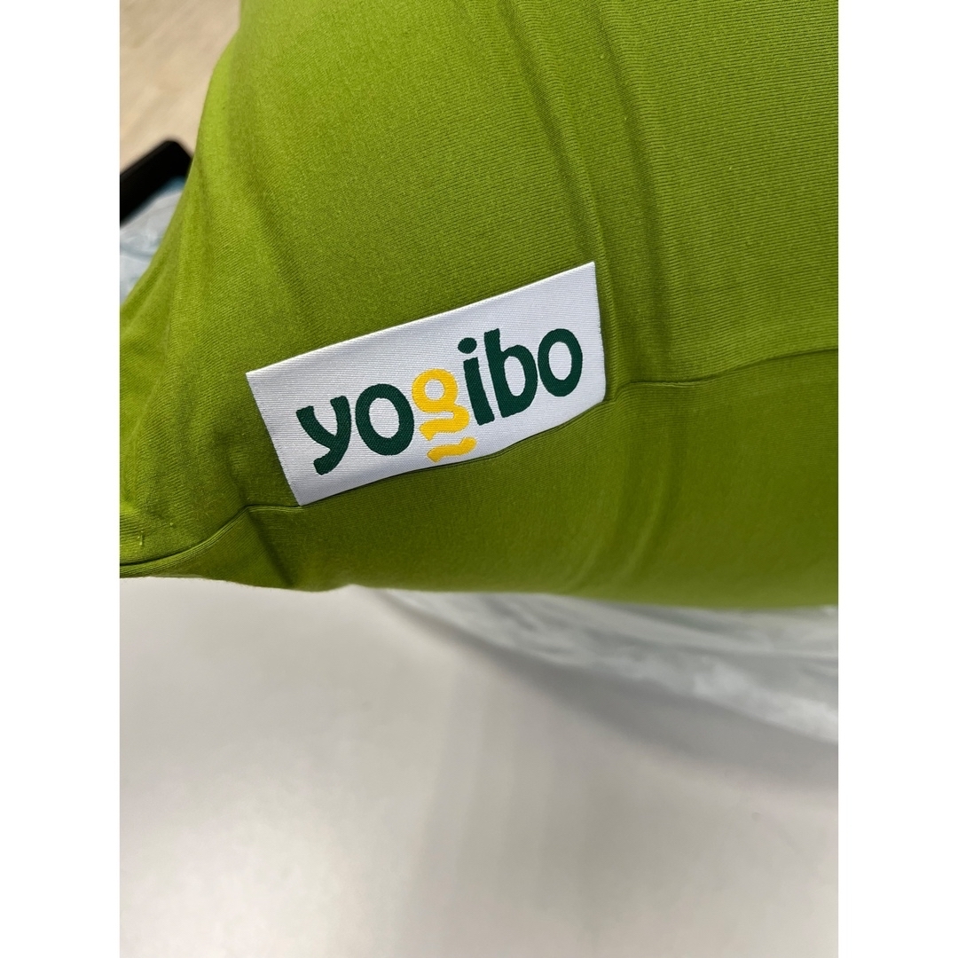 ヨギボー　ミニ　yogibo mini 緑 インテリア/住まい/日用品のソファ/ソファベッド(ビーズソファ/クッションソファ)の商品写真