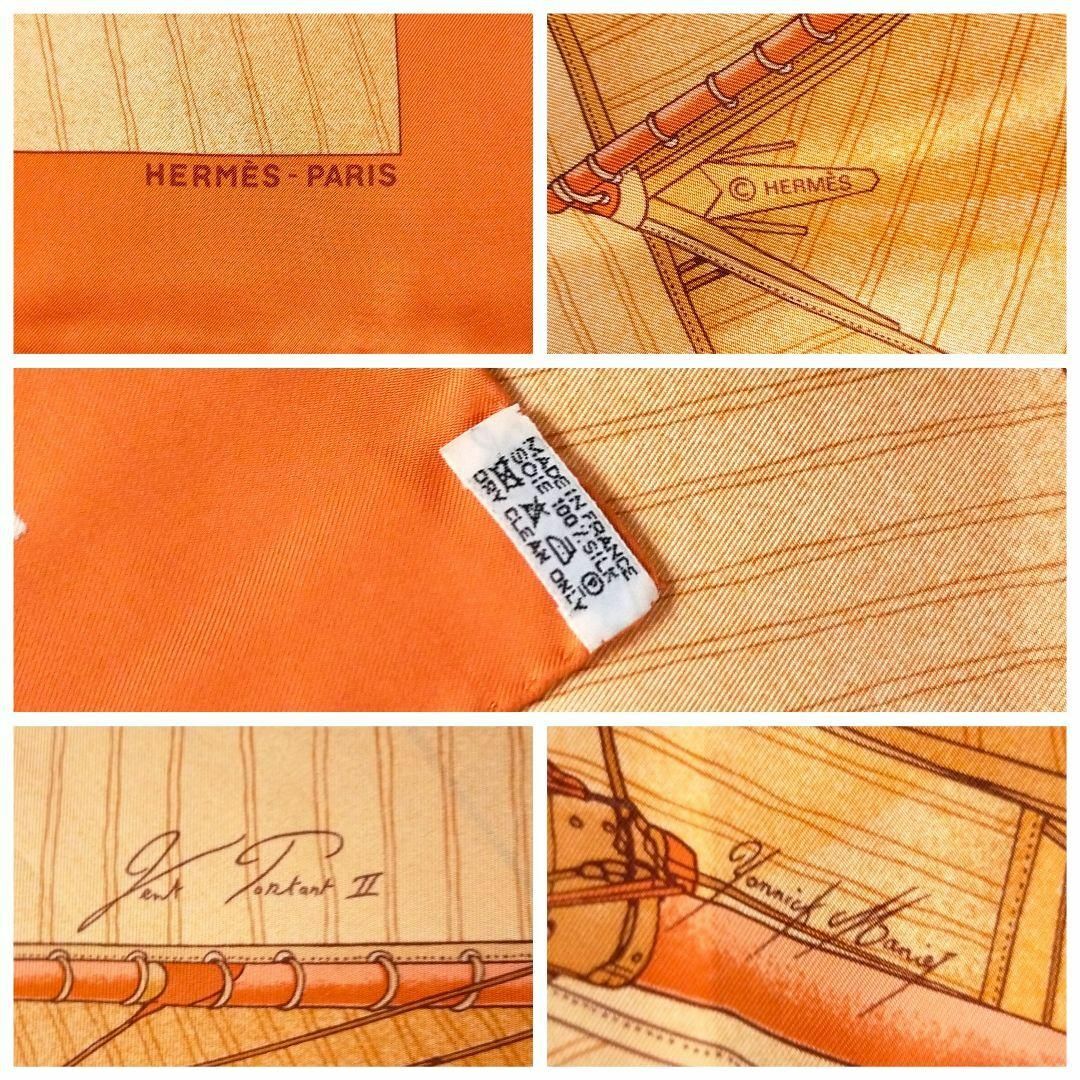 Hermes(エルメス)の✨極美品✨ エルメス　Vent Portant II　スカーフ カレ レディースのファッション小物(バンダナ/スカーフ)の商品写真