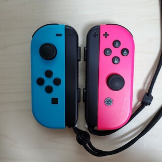 ニンテンドースイッチ(Nintendo Switch)のNintendo Switch Joy-Conセット ネオンブルー ネオンピンク(その他)