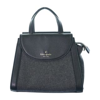 ケイトスペードニューヨーク(kate spade new york)のkate spade new york ショルダーバッグ - グレーx黒 【古着】【中古】(ショルダーバッグ)