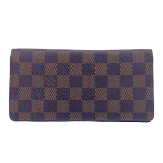 ルイヴィトン(LOUIS VUITTON)のルイヴィトン LOUIS VUITTON 長財布
 ダミエ ポルトフォイユブラザ ロングウォレット N60017 ブラウン(長財布)