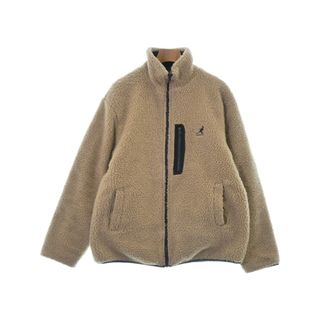 カンゴール(KANGOL)のKANGOL カンゴール ブルゾン M ベージュ 【古着】【中古】(その他)