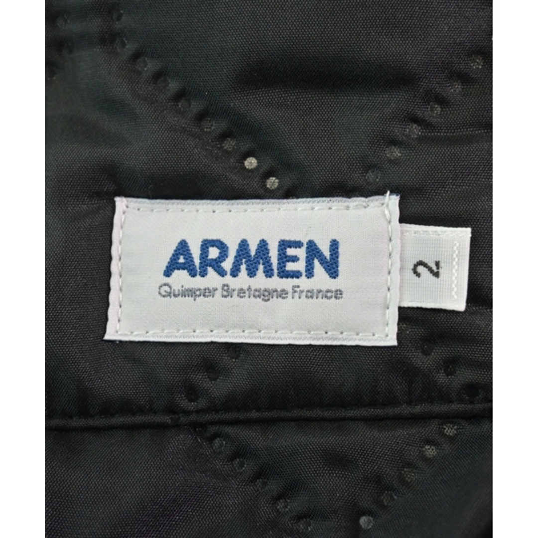 ARMEN(アーメン)のARMEN アーメン ブルゾン（その他） 2(M位) 黒 【古着】【中古】 レディースのジャケット/アウター(その他)の商品写真