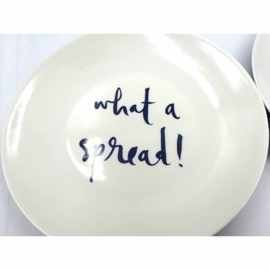 kate spade new york(ケイトスペードニューヨーク)のケイトスペード 小皿4枚set 143230 食器 アウトレット 未使用品 インテリア/住まい/日用品のキッチン/食器(食器)の商品写真