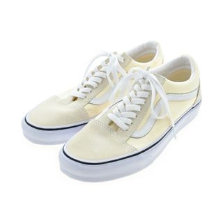 ヴァンズ(VANS)のVANS バンズ スニーカー 25cm アイボリー 【古着】【中古】(スニーカー)