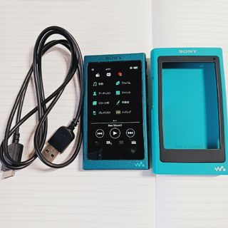 ソニー(SONY)のSONY ウォークマン WALKMAN NW-A35 ビリジアンブルー(ポータブルプレーヤー)