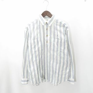 SIMPLY COMPLICATED Fringe Stripe Shirt Size-1  (シャツ)