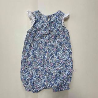 ベビーギャップ(babyGAP)のbabyGAP♡花柄ロンパース(12〜18months)(ロンパース)