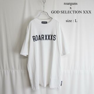 ゴッドセレクショントリプルエックス(GOD SELECTION XXX)のroarguns x GOD SELECTION XXX プリント Tシャツ L(Tシャツ/カットソー(半袖/袖なし))