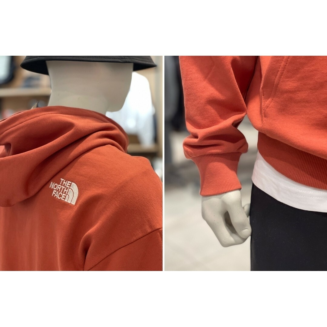 THE NORTH FACE(ザノースフェイス)のノースフェイス コットン パーカー 新品 フーディー ロゴ 長袖 トップス Ｍ メンズのトップス(パーカー)の商品写真