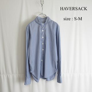 HAVERSACK - HAVERSACK コットン オフィサー シャツ トップス レディース S-M