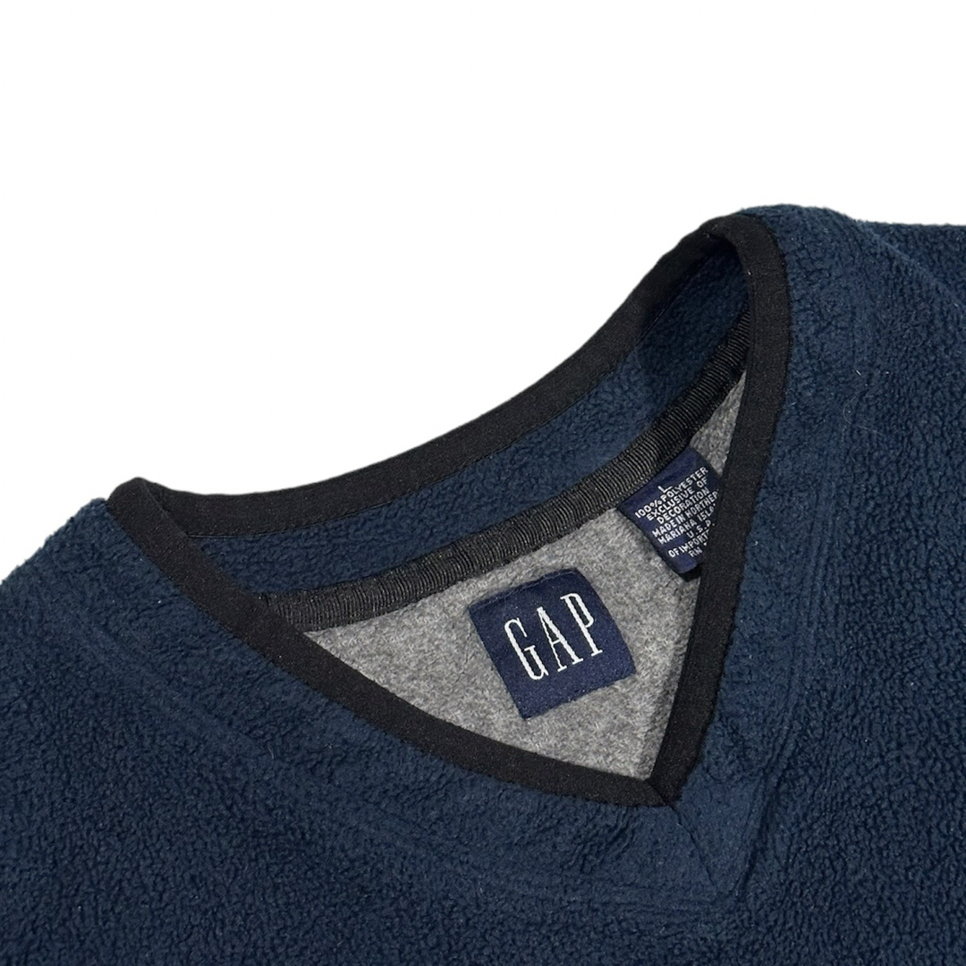GAP(ギャップ)のold gap v neck fleece pullover navy メンズのトップス(スウェット)の商品写真