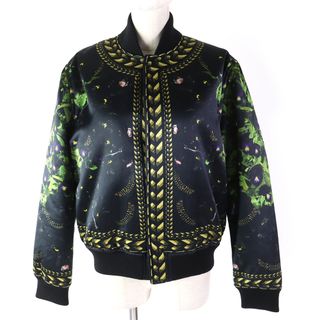 ジバンシィ(GIVENCHY)の極美品 GIVENCHY ジバンシィ 11AW 113020344 リカルド期 パンサー 中綿入り ボンバージャケット ブラック系マルチカラー 40 イタリア製 正規品 レディース(その他)