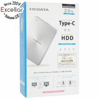 IODATA - I-O DATA製 PortableHD　HDPX-UTC2S　2.0TB　シルバー
