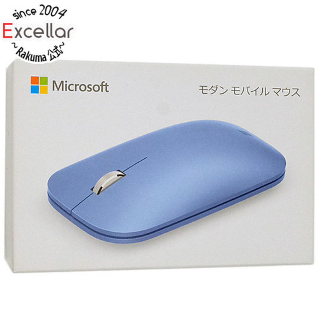 Microsoft(マイクロソフト)のMicrosoft　モダン モバイル マウス KTF-00078　サファイア スマホ/家電/カメラのPC/タブレット(PC周辺機器)の商品写真