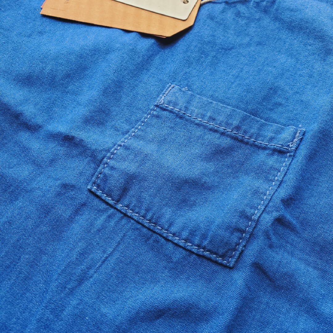 ZARA KIDS(ザラキッズ)のZARA BABY デニムTシャツ 80 キッズ/ベビー/マタニティのベビー服(~85cm)(Ｔシャツ)の商品写真