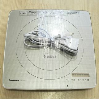 パナソニック(Panasonic)のパナソニック 電磁調理器 KZ-PS1P-N  IH調理器 スライド簡単操作！(調理機器)