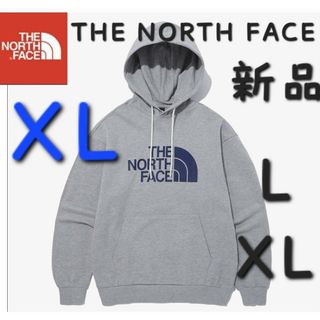 ザノースフェイス(THE NORTH FACE)のノースフェイス コットン パーカー 新品 フーディー ロゴ 長袖 トップス XL(パーカー)