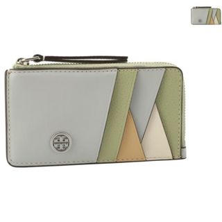 トリーバーチ(Tory Burch)のトリーバーチ TORY BURCH カードホルダー&コインケース L字ファスナー ロビンソン ROBINSON ミニ財布 フラグメントケース 2024年春夏新作 154941 0004 (名刺入れ/定期入れ)