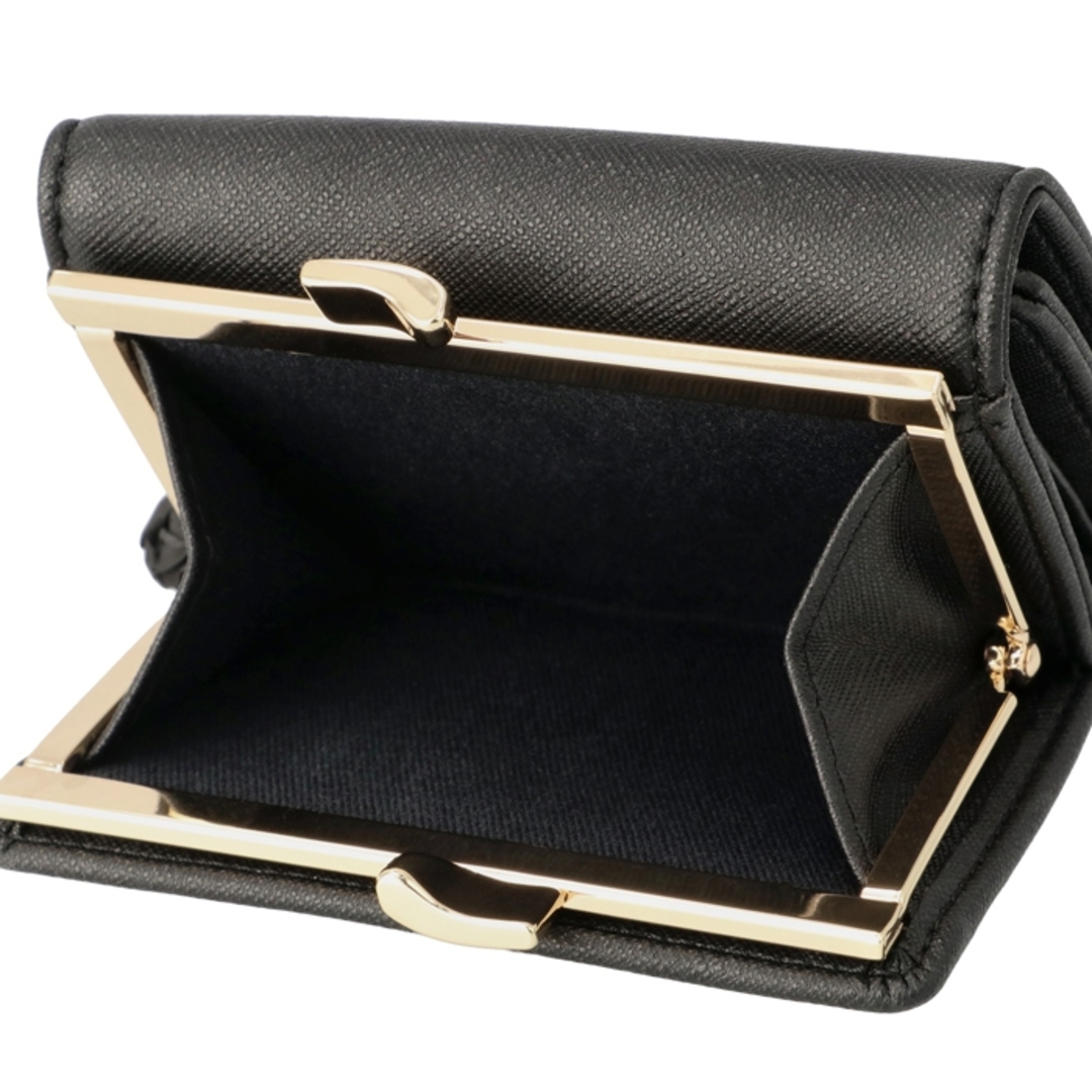 Vivienne Westwood 三つ折り財布 ガマ口 レザー ブラック Vivienne Westwood - ヴィヴィアン ウエストウッド VIVIENNE