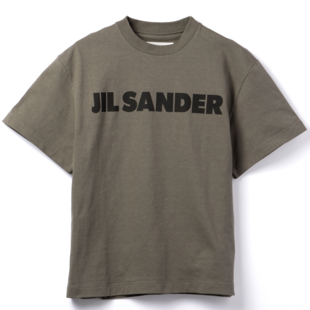 Jil Sander(ジルサンダー)のジル サンダー JIL SANDER Tシャツ クルーネック ロゴ プリント 半袖Tシャツ ショートスリーブ 2024年春夏新作 J02GC0001 J20215 312 レディースのトップス(Tシャツ(半袖/袖なし))の商品写真