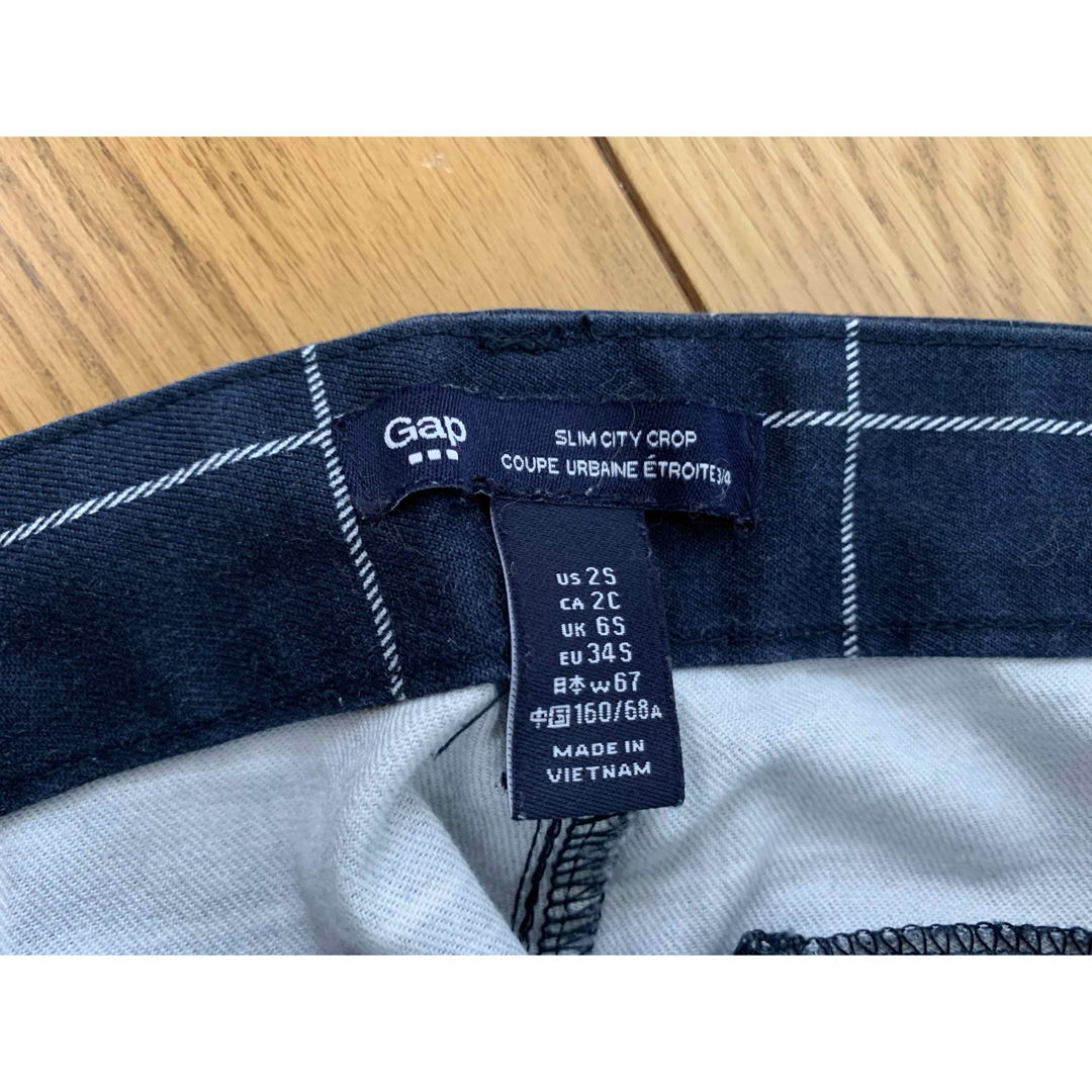 GAP(ギャップ)のGap ギャップ　レディース　パンツ　チェック レディースのパンツ(クロップドパンツ)の商品写真